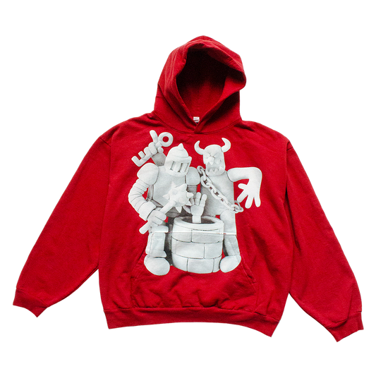 MADHOUSE HOODIE (RED)